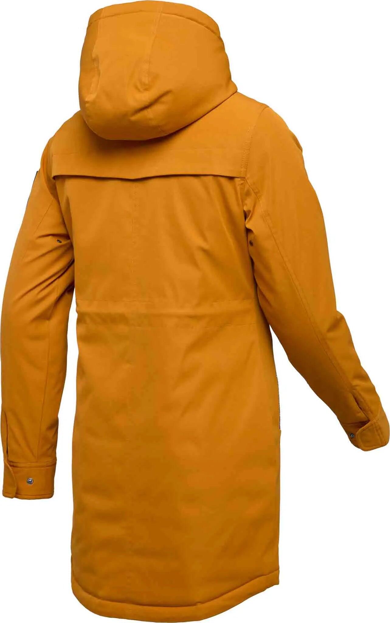 Manteau femme Loap Nabra jaune 2/7