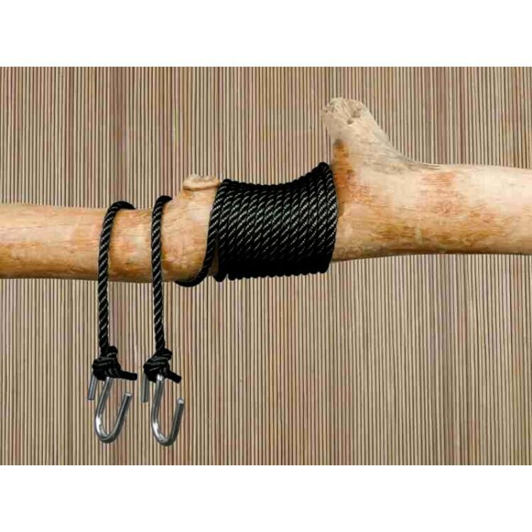 Tropical Hamac - Kit de fixação de rede preto 2/5