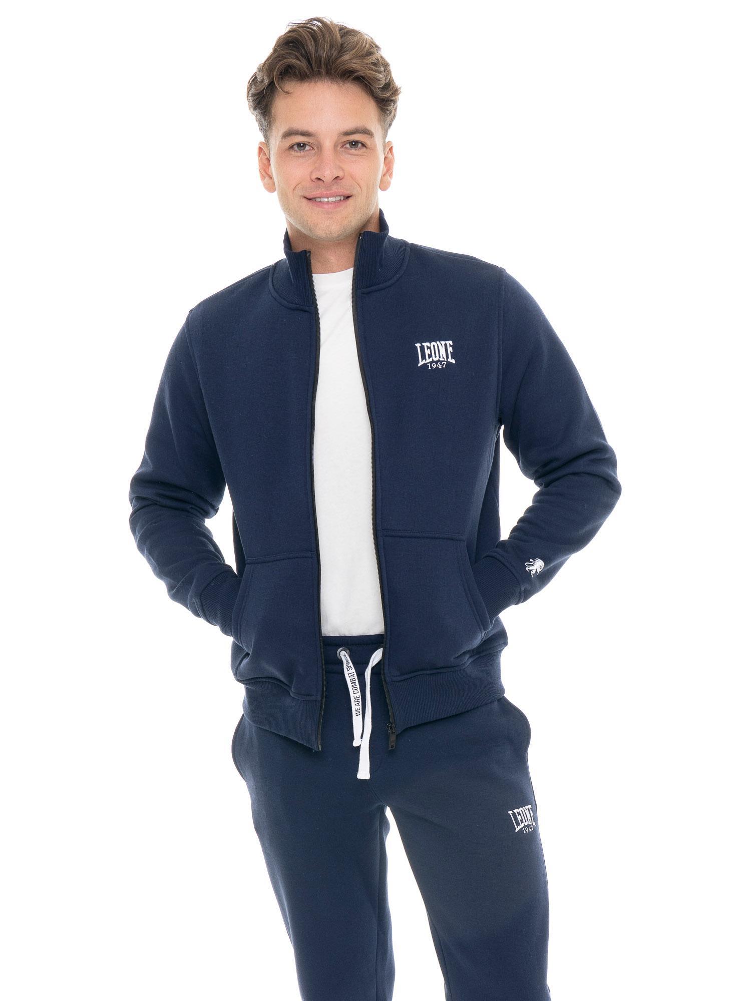Tuta invernale uomo collo alto e zip, logo piccolo Leone 1947 Soft Basic 5/5