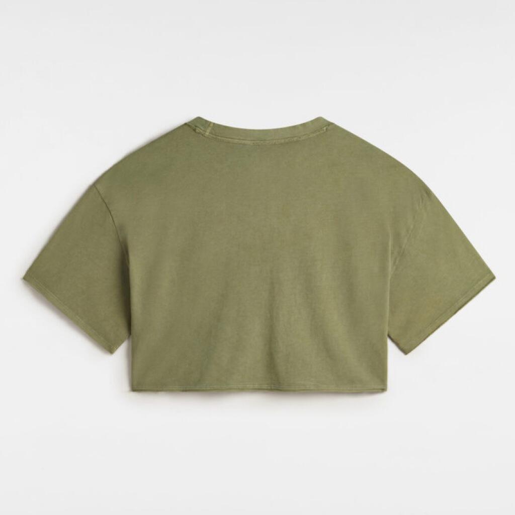 RELAXED CROP WASH SS T 2/4