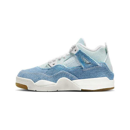 Jordan 4 Retro Worn Blue Scarpe bambini