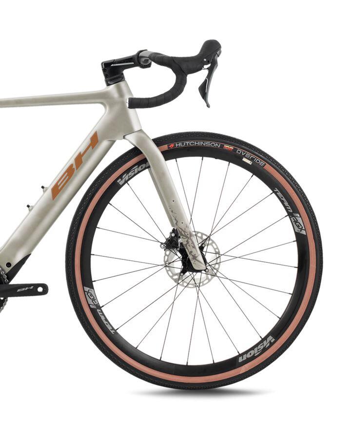 Bicicleta eléctrica carretera Bh Igravelx Carbon 2.7 (2026)gris-naranja 2/3