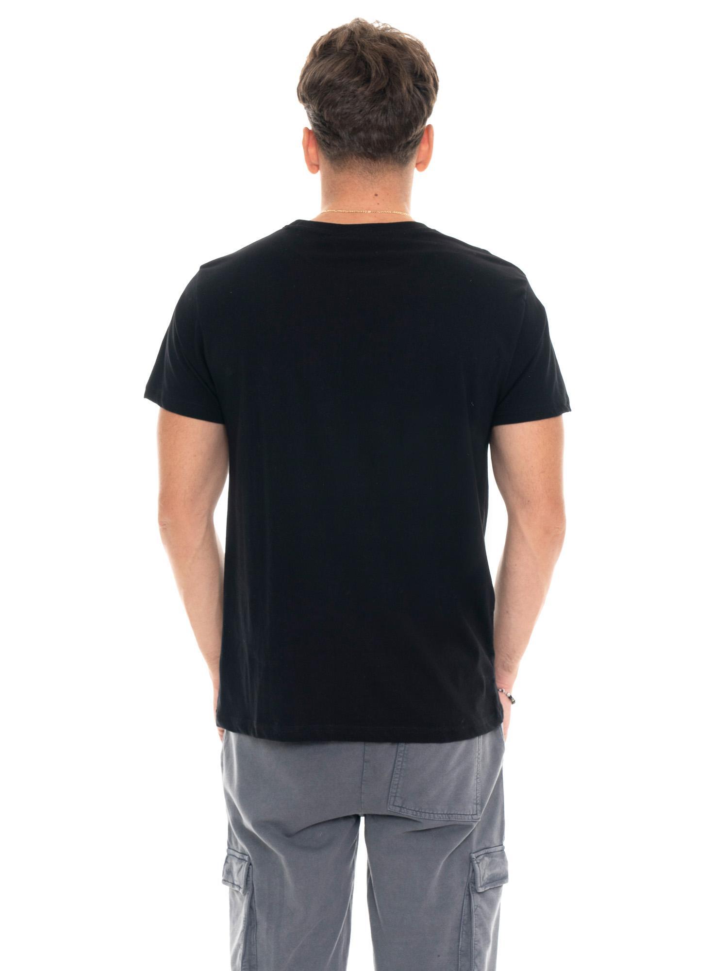 Heren T-shirt met korte mouwen van katoen met Leone 1947 Graphics print. 4/5
