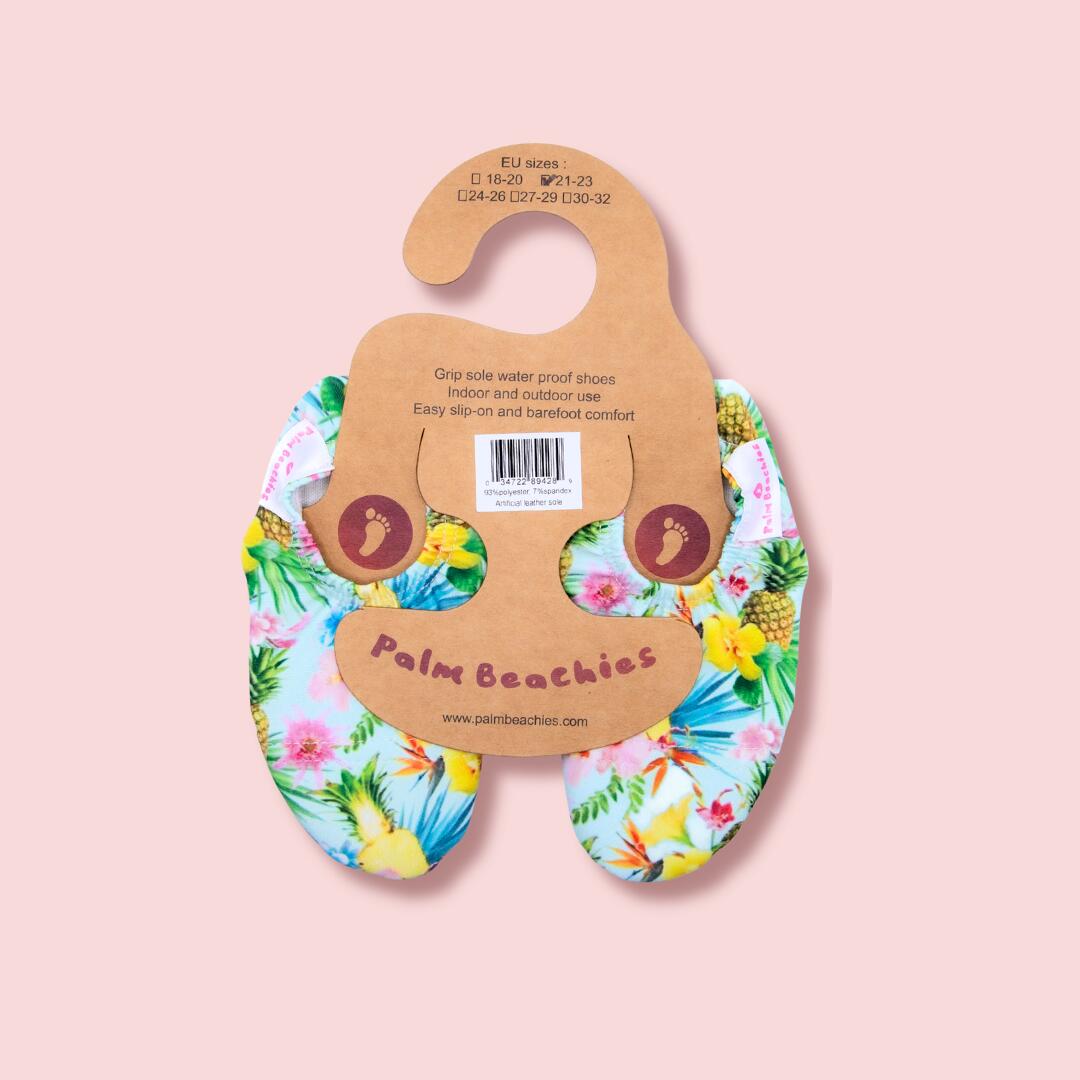 Ciabatte spiaggia, piscina, interno, esterno, aquashoes - bambini - Ananas 5/7