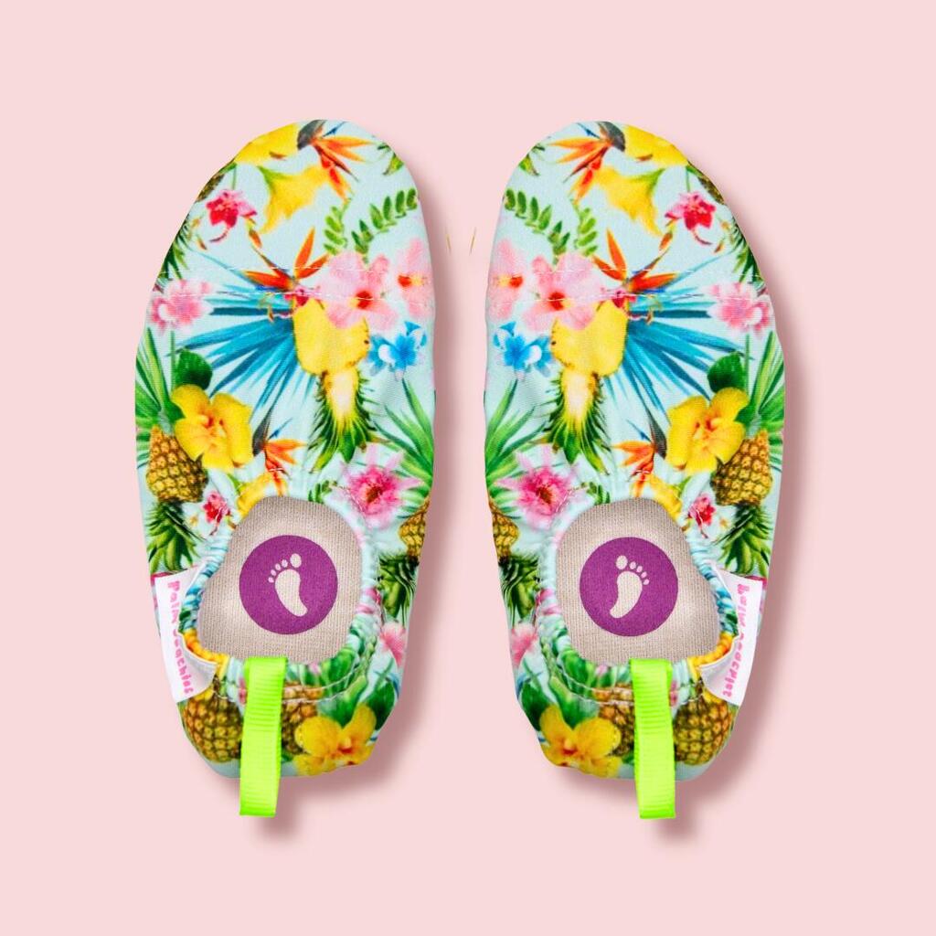 Water shoes - slippers - kids -Pineapples - unisex