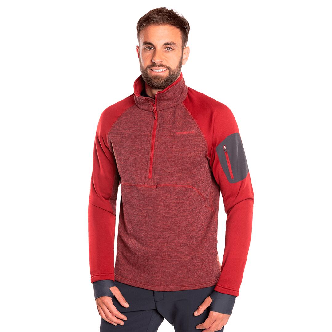 Jersey para Hombre Trangoworld Chiasso vd Rojo/Rojo/Gris 3/6