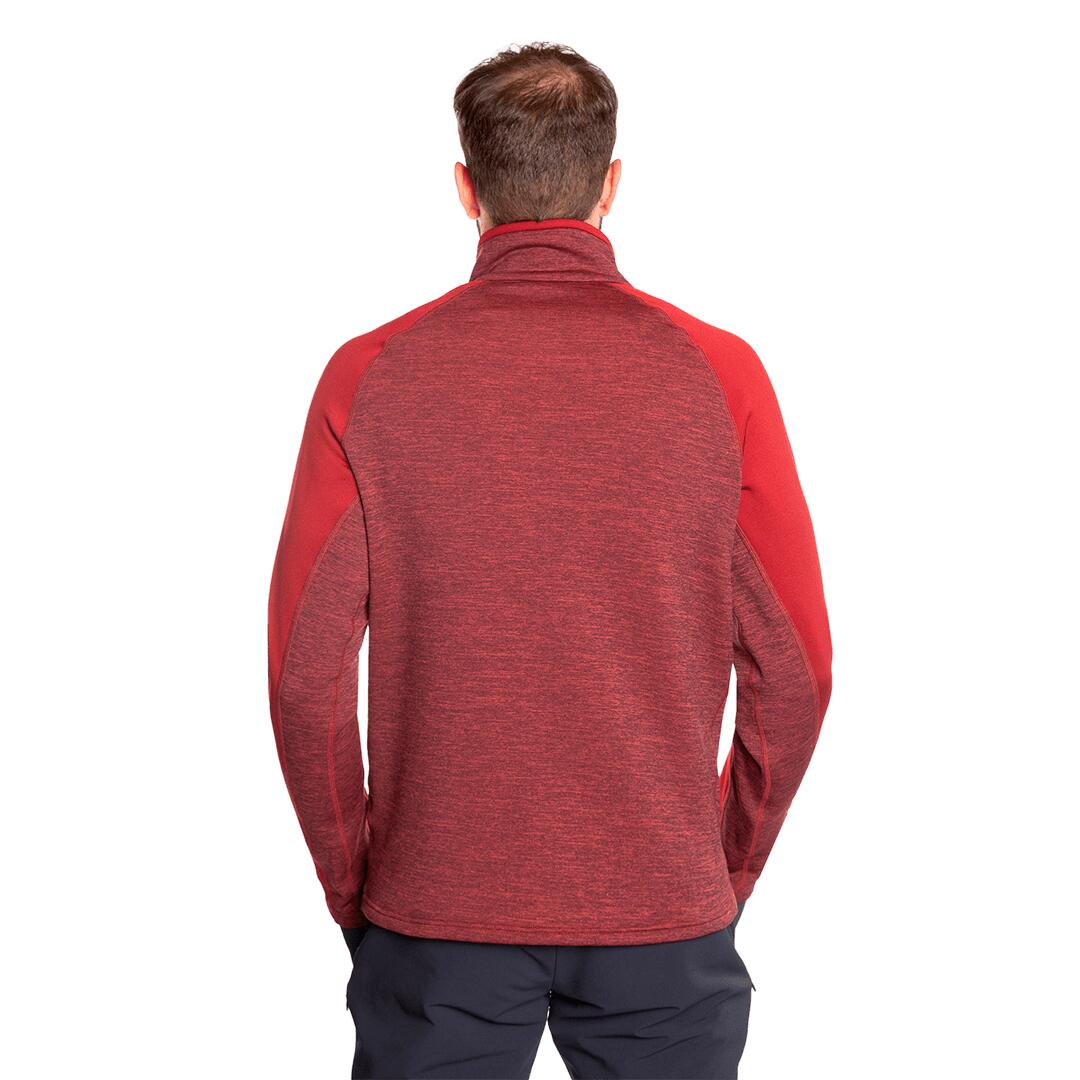 Jersey para Hombre Trangoworld Chiasso vd Rojo/Rojo/Gris 4/6