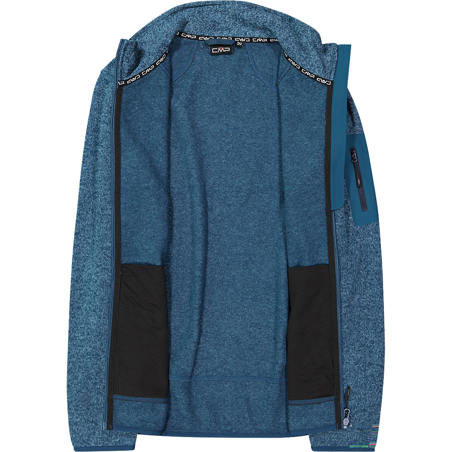 Herren Unterjacke Fleecejacke 4/5