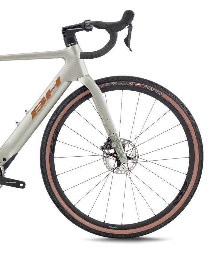 Bicicleta eléctrica carretera Bh Igravelx Carbon 2.8 (2026)gris-naranja 3/3