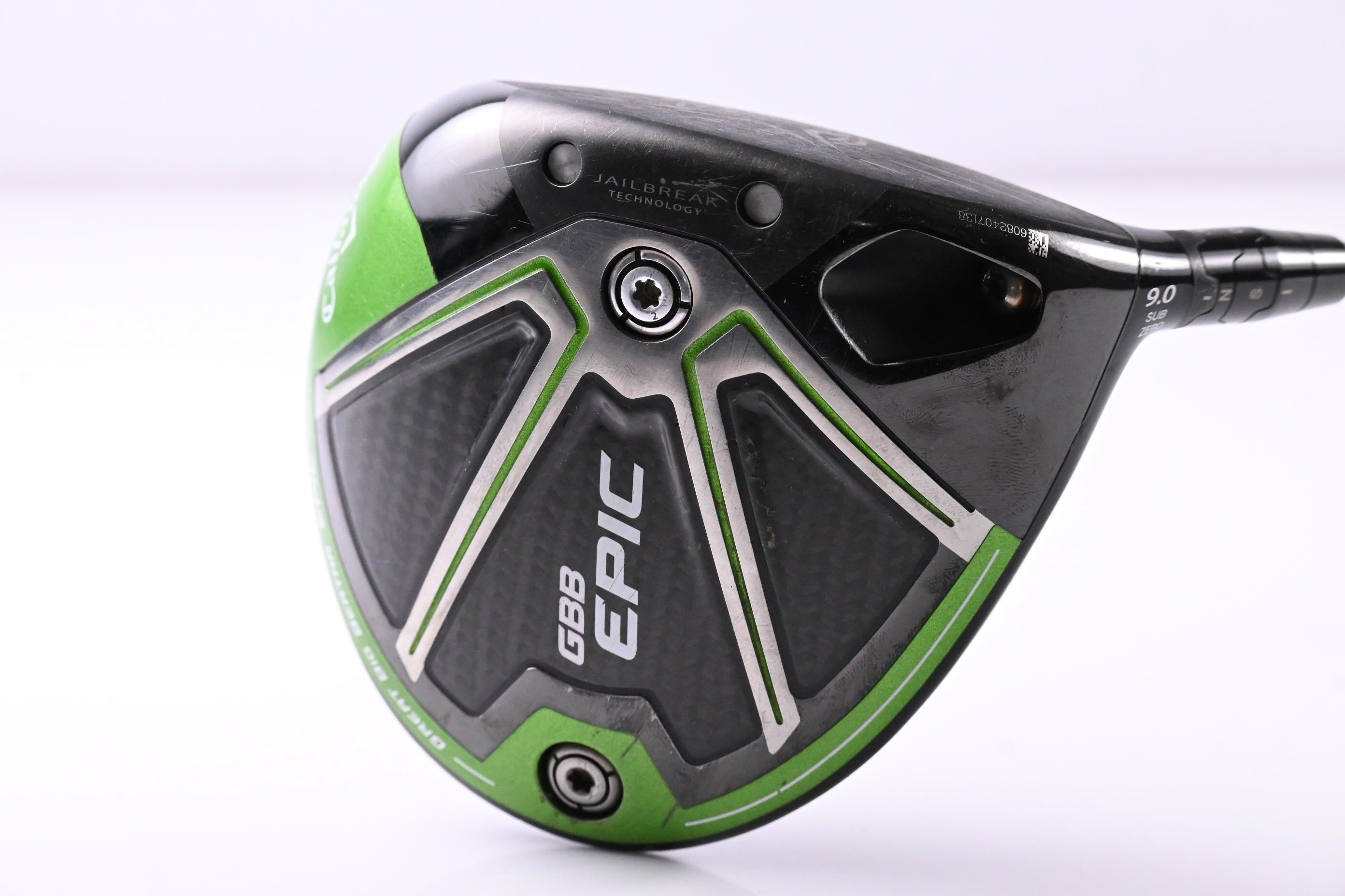 Tête De Driver Callaway GBB EPIC SUB ZERO, 9°, Droitier, 460cc, Du Japon