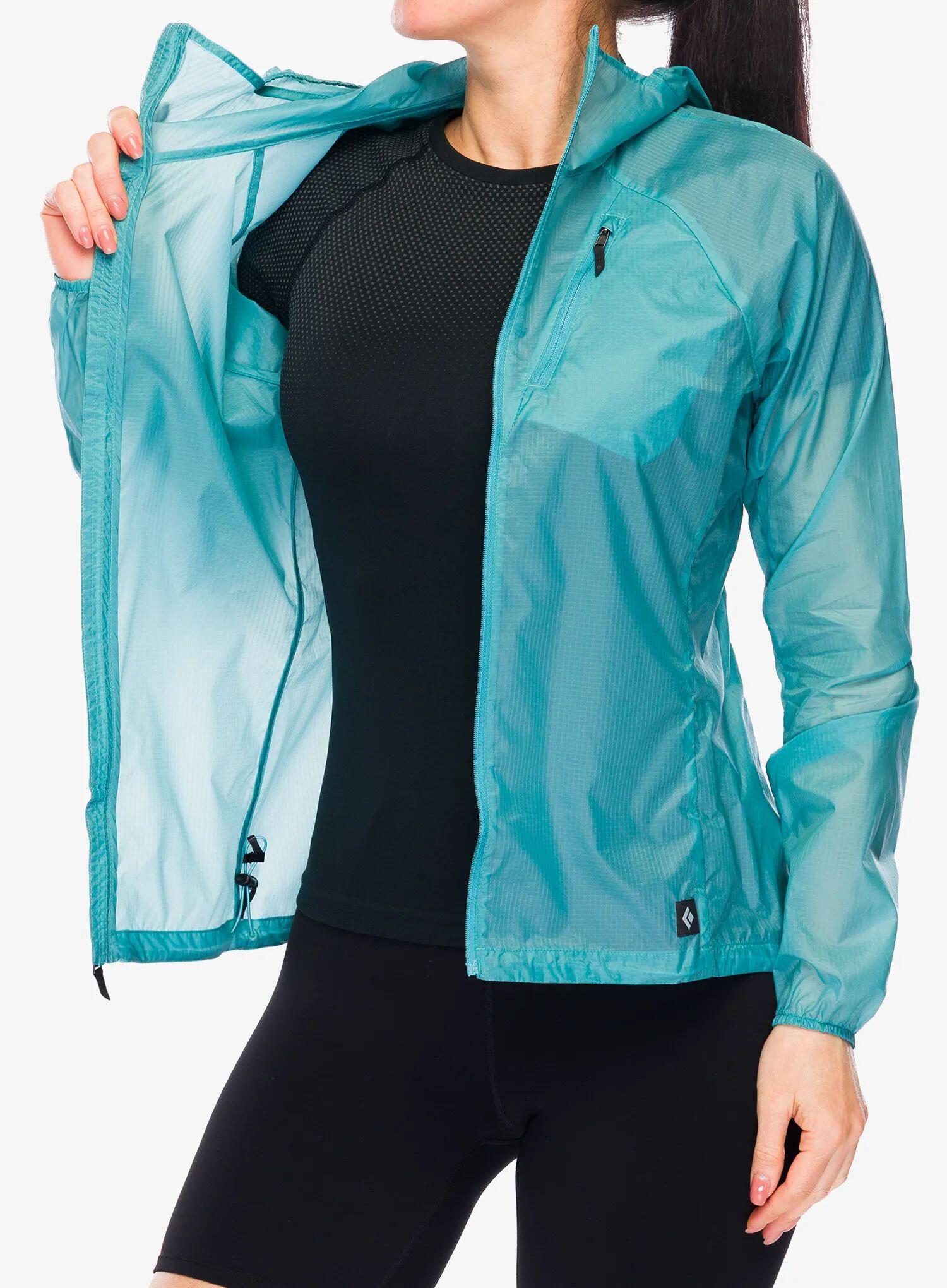 Kurtka do biegania damska Black Diamond Distance Wind Shell 6/7