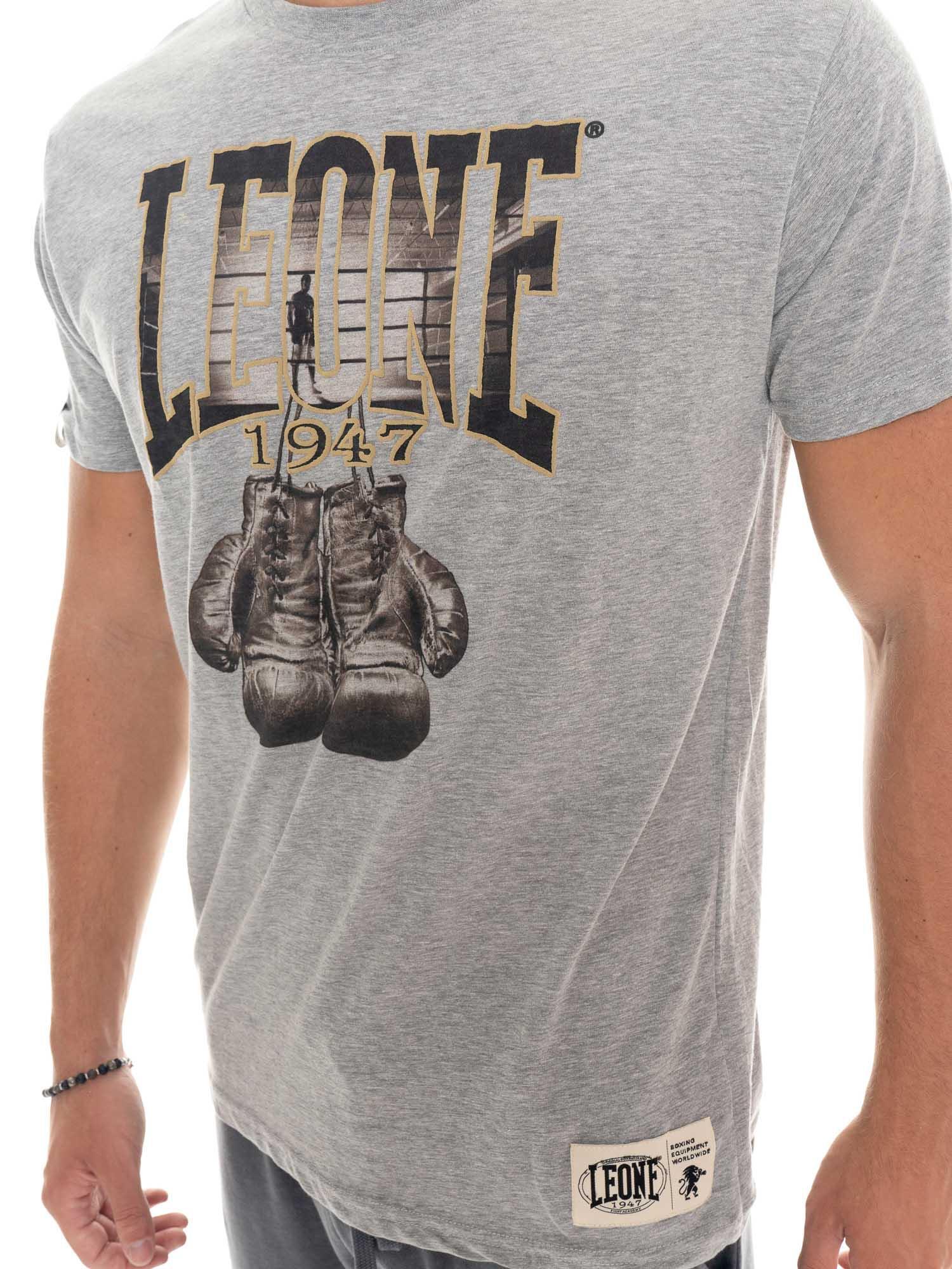 T-shirt homme à manches courtes en coton avec imprimé graphique Leone 1947 3/5