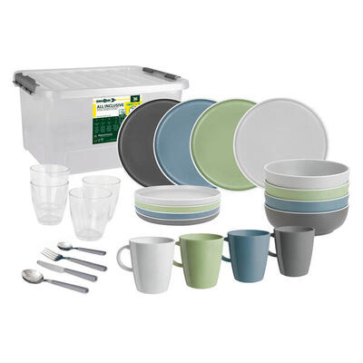 Brunner dolomit all inclusive - melamine serviesset (36 delig)
