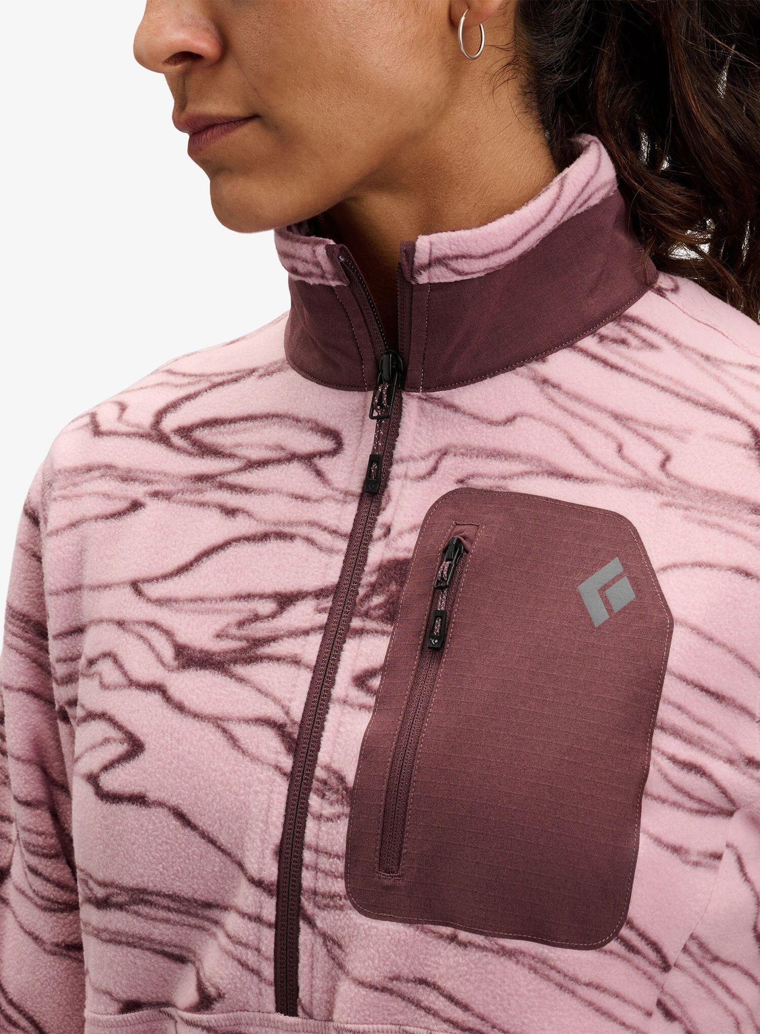 Bluza wspinaczkowa damska Black Diamond Lightweight HZ Poly Fleece 4/4