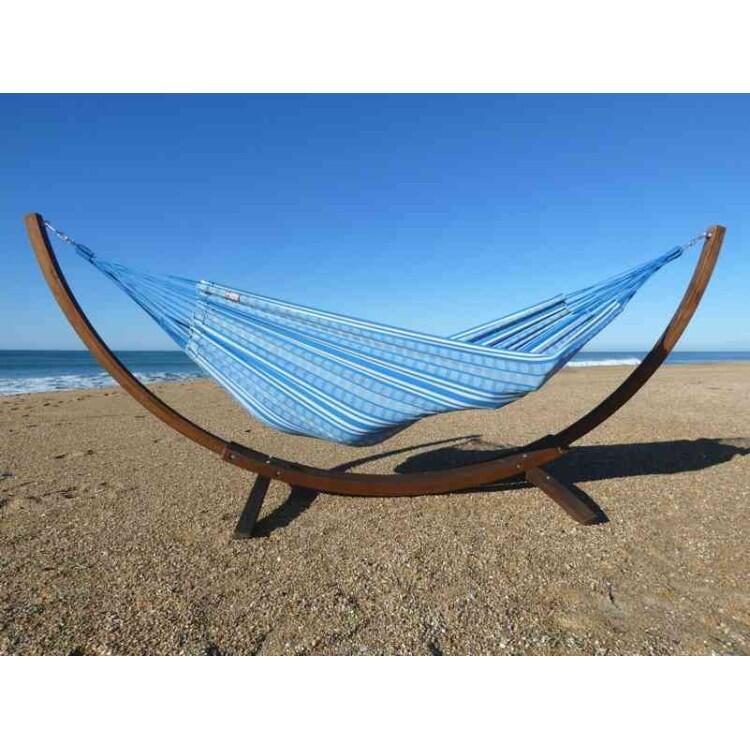 Tropical Hamac - Hamac sur pied Latino L Poligono Turquoise 3/5