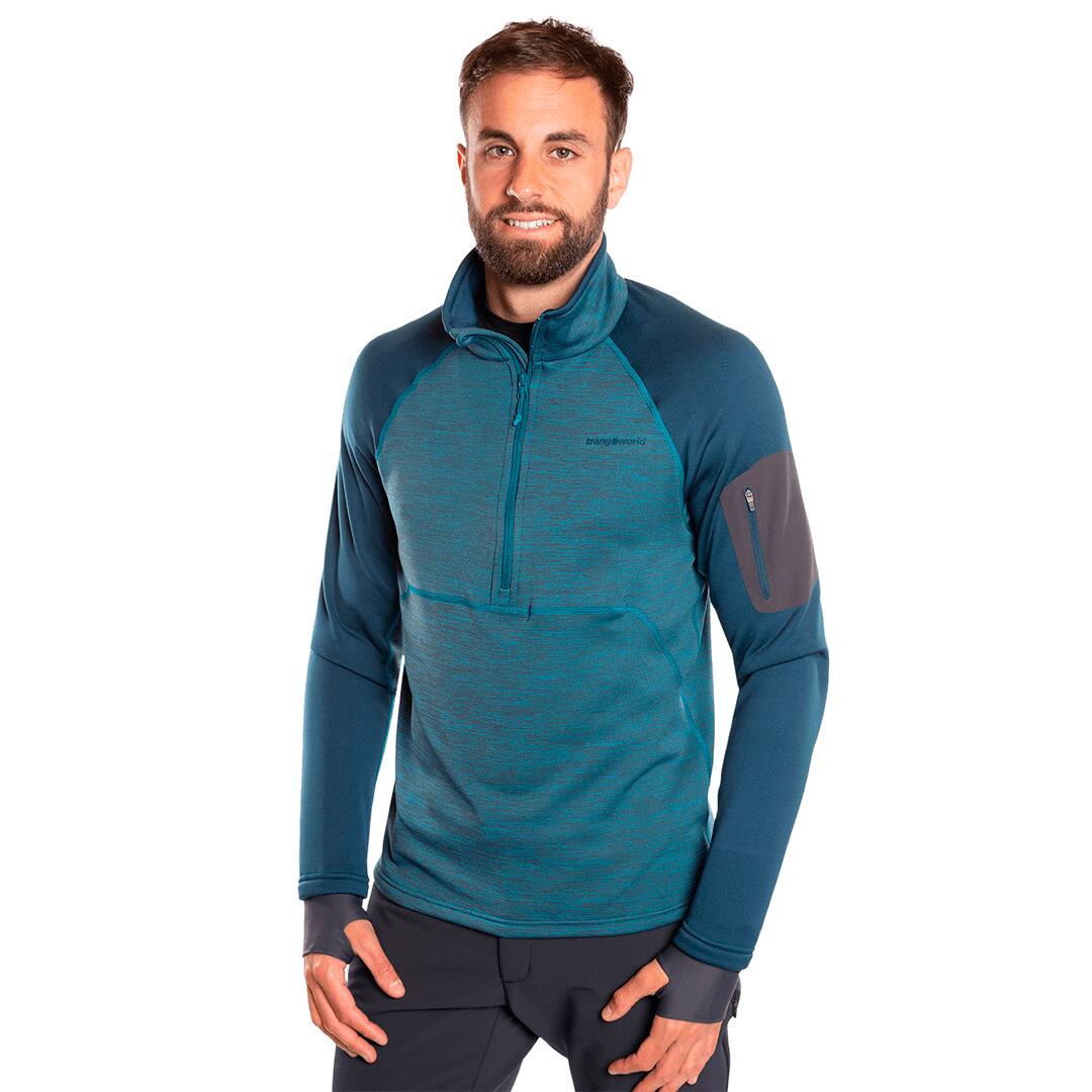 Jersey para Hombre Trangoworld Chiasso vd Azul/Azul/Gris 3/6