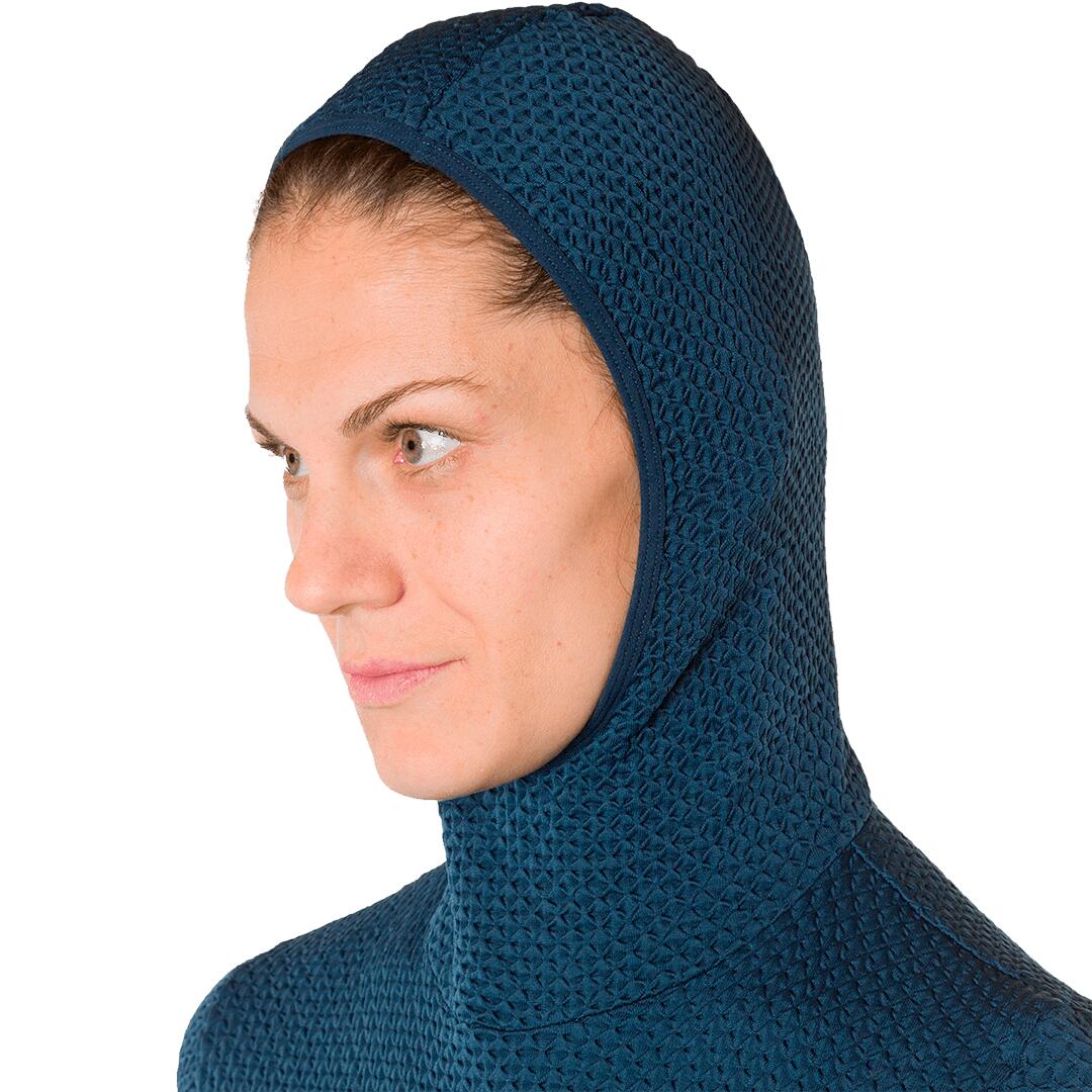 Sudadera de Trail Running para Mujer Trangoworld Limone Azul/Azul 6/6
