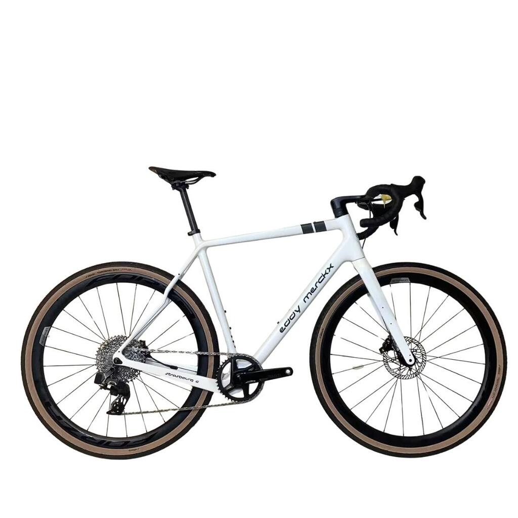 Second Life - Eddy Merckx Strasbourg C Rival AXS 12. L, White. Gravel bike
