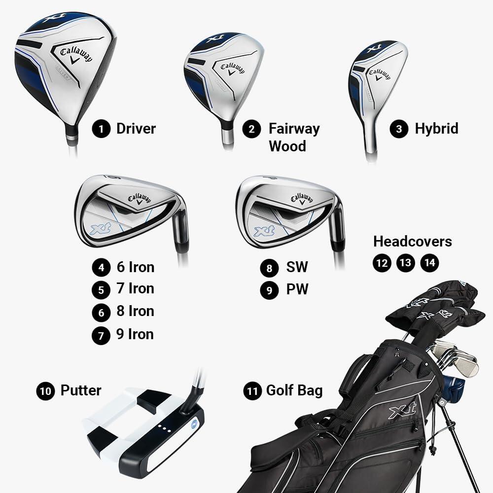 Callaway Golf XT Teen Junior, Set da golf per bambini 6/6