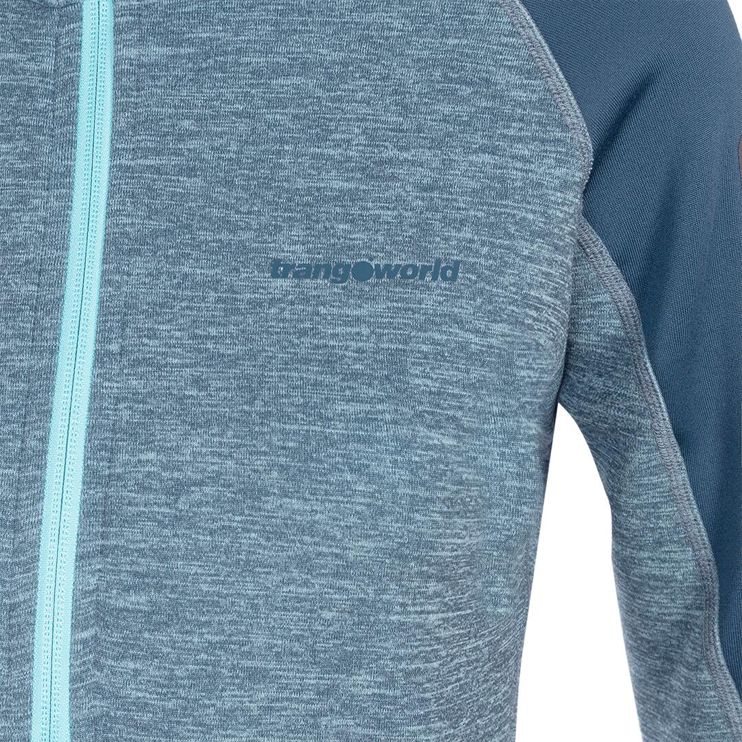 Jersey para Mujer Trangoworld Bellagio vd Azul/Gris/Gris 2/6