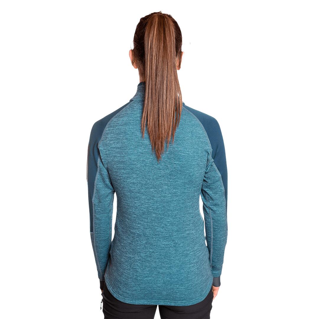 Jersey para Mujer Trangoworld Bellagio vd Azul/Gris/Gris 4/6