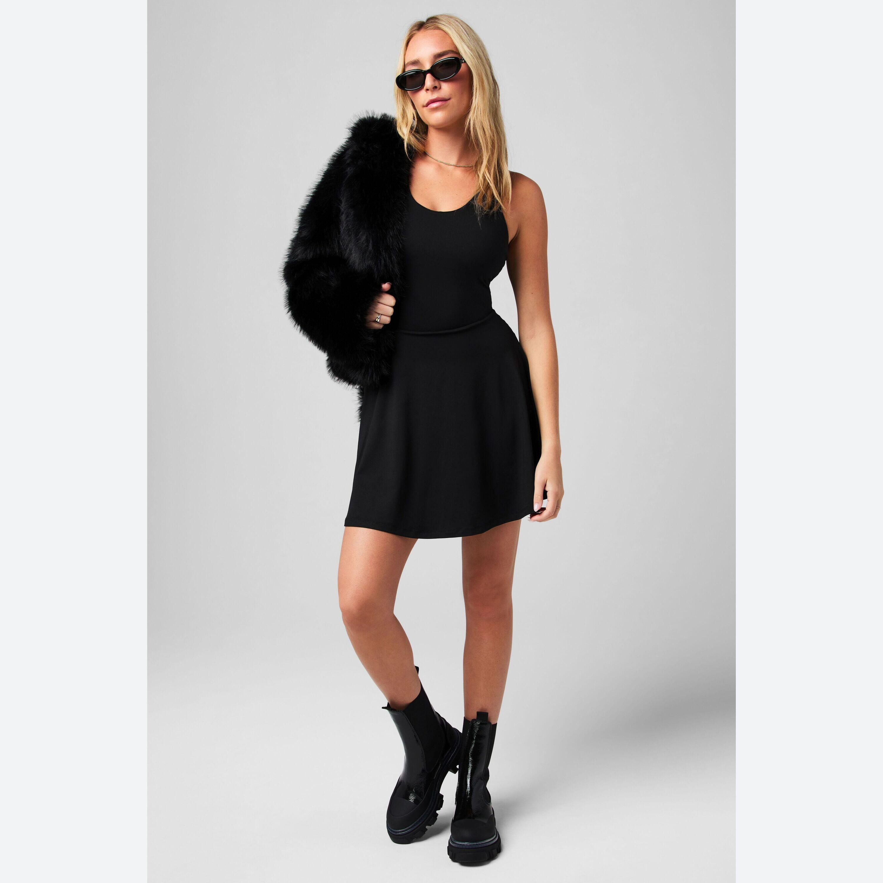 Damen Kleid Boost Performance Classic Mini Dress Mit Taschen 4/6