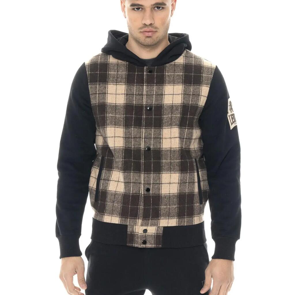 Leone 1947 Vintage Dept. men's winter hooded sweatshirts in cloth.