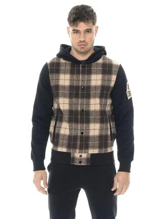Sweat-shirts à capuche d'hiver en tissu pour hommes Leone 1947 Vintage Dept.