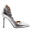 Pantofi Zellini Piele Genuina Argintie
