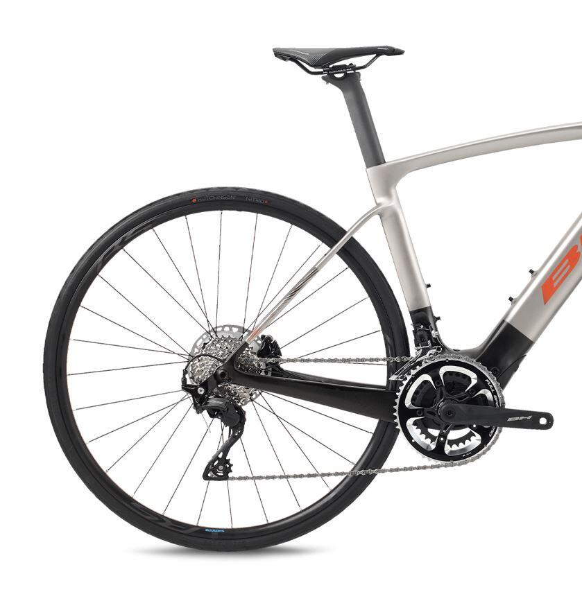 Bicicleta eléctrica carretera Bh Irs1 Carbon 1.4 (2026)gris-naranja 3/3