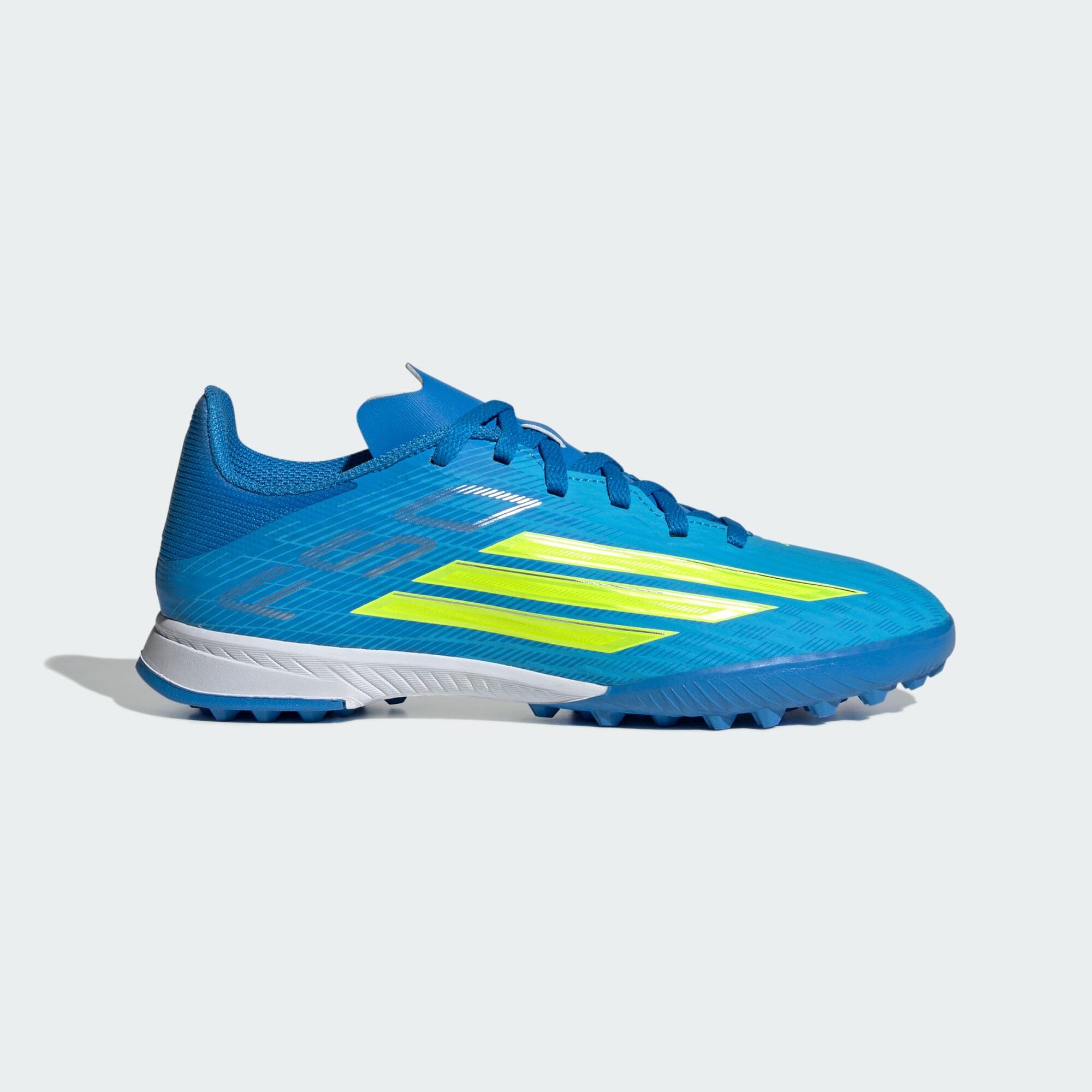 Ghete de fotbal F50 LEAGUE pentru gazon artificial, copii