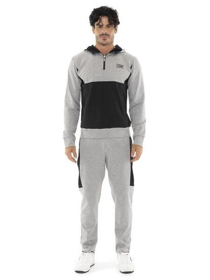 Survêtement homme Leone 1947 Tech en tissu technique avec capuche et demi-zip