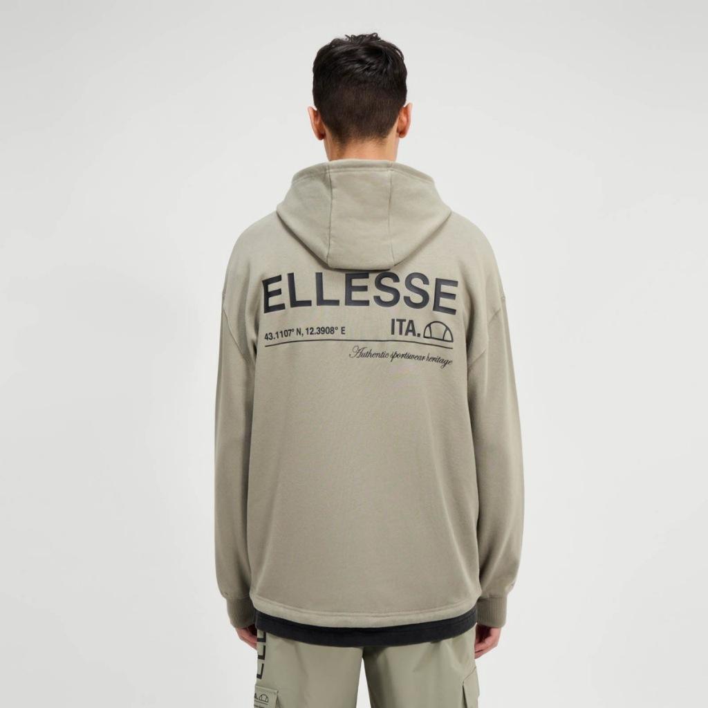 Sweat-shirt Ellesse Modèle Marotta Oh Hoody Couleur Beige 3/5