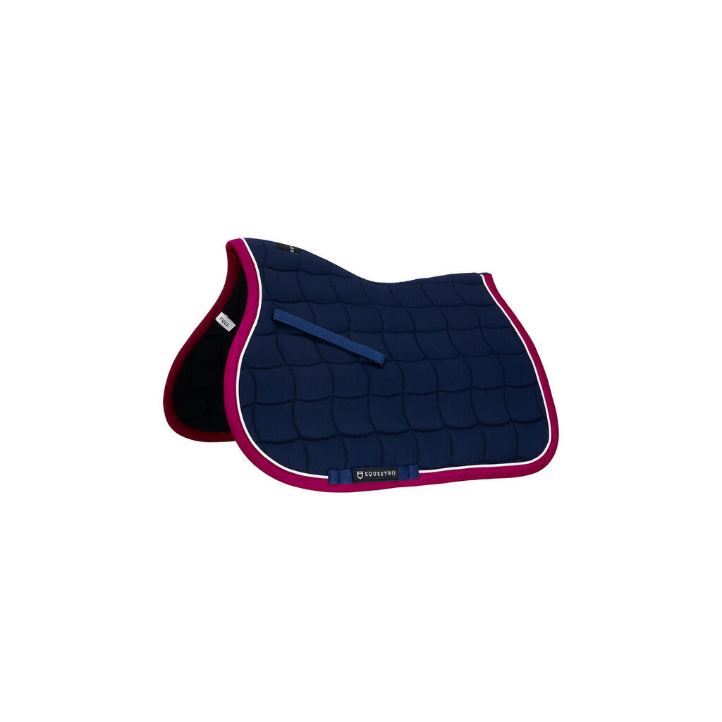Pony jump saddle pad tricolor