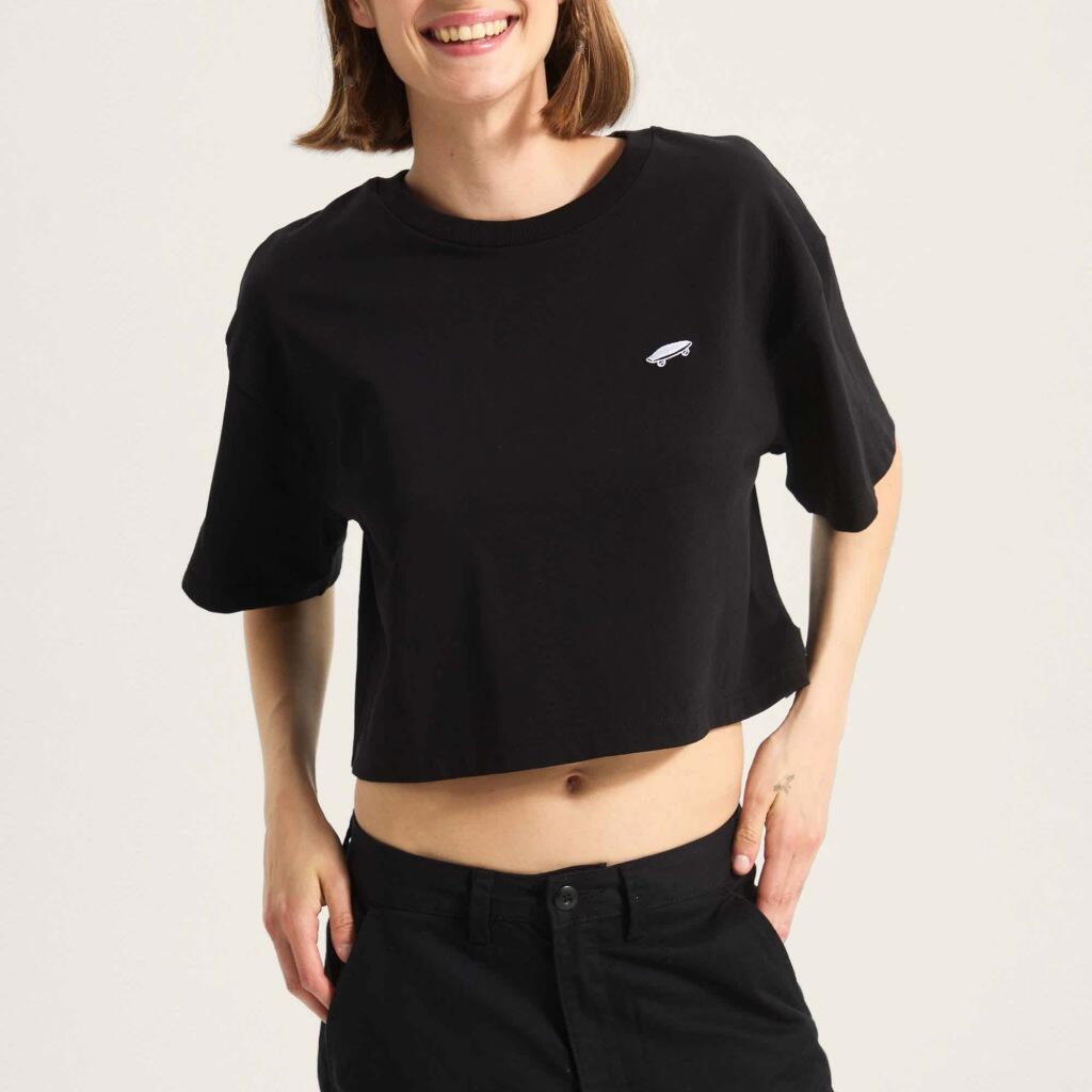 T-shirt lifestyle femmes Vans VN000P5QBLK1 4/5