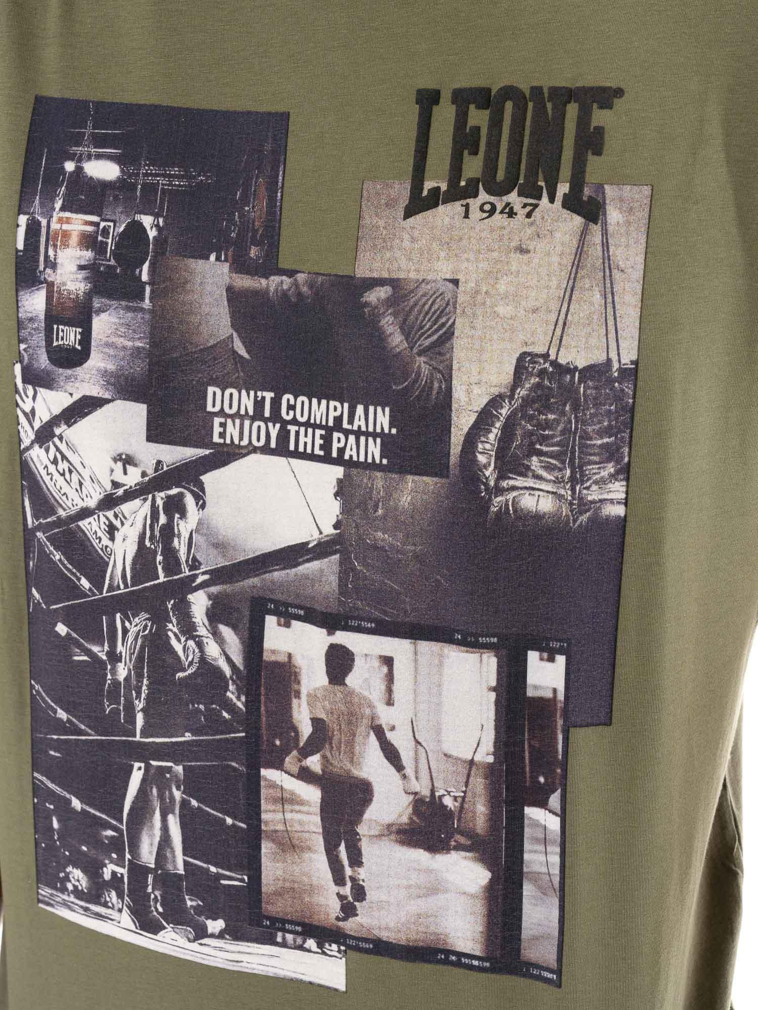 T-shirt homme à manches courtes en coton avec imprimé graphique Leone 1947 3/5