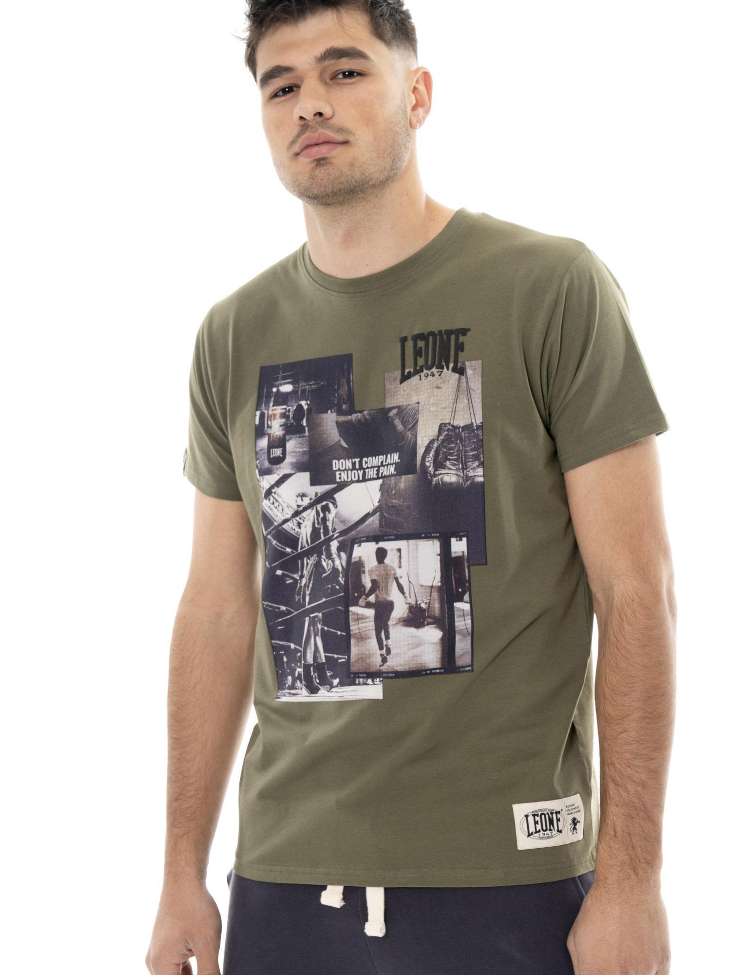 T-shirt homme à manches courtes en coton avec imprimé graphique Leone 1947 5/5