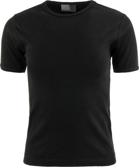T-shirt donna Promodoro Interlock-t nera
