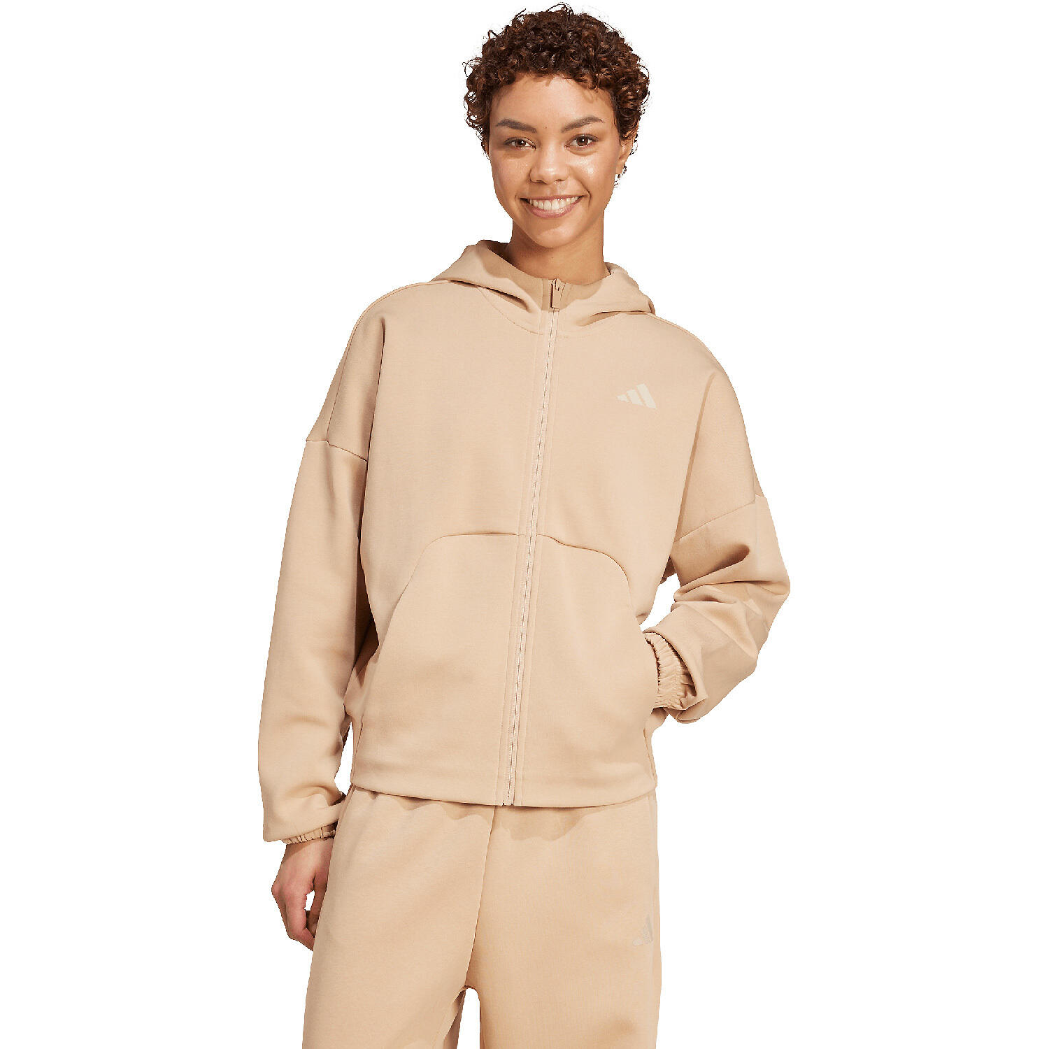 Sweat à capuche Adidas modèle JX0440 pour femmes 2/5