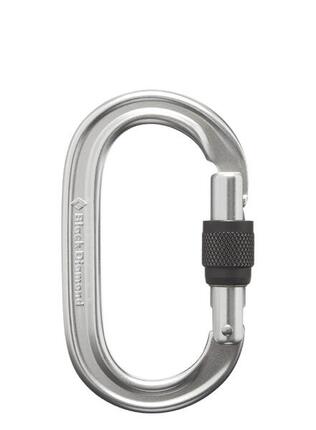 Karabinek wspinaczkowy Oval Keylock Zakręcany