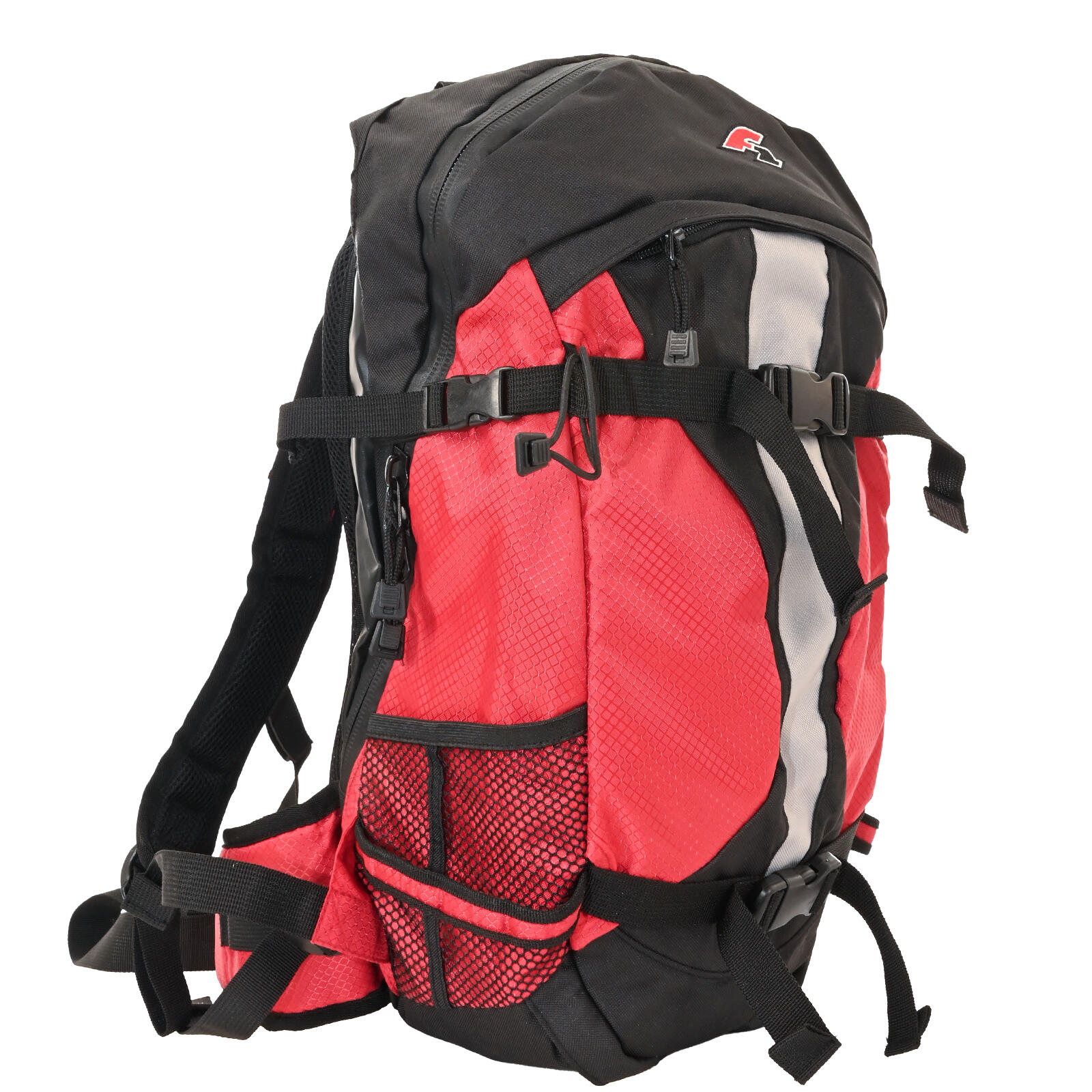 F2  Rucksack Veine Daypack Sondermodell 24L Rot/Schwarz 2/6