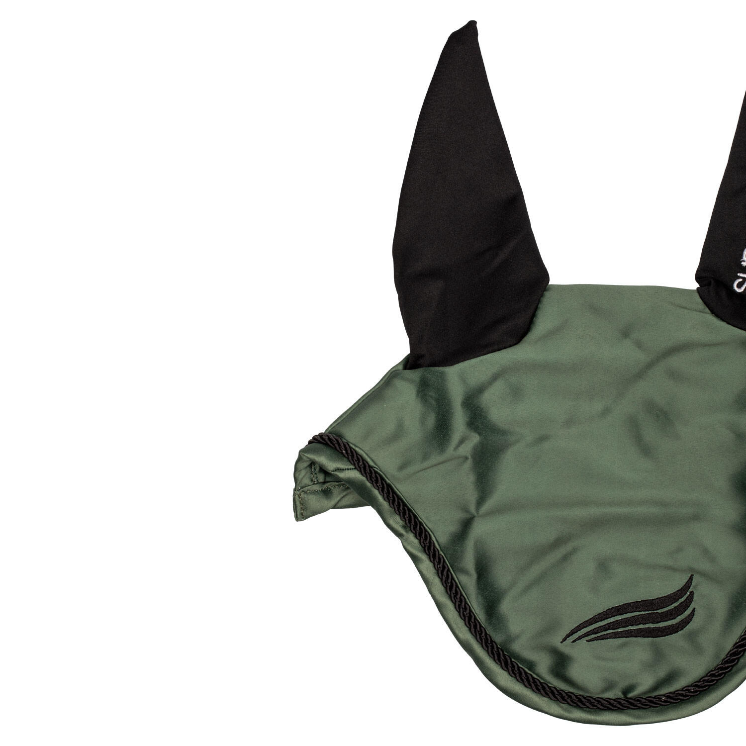 Satin-haube mit elastischen ohren 3/4