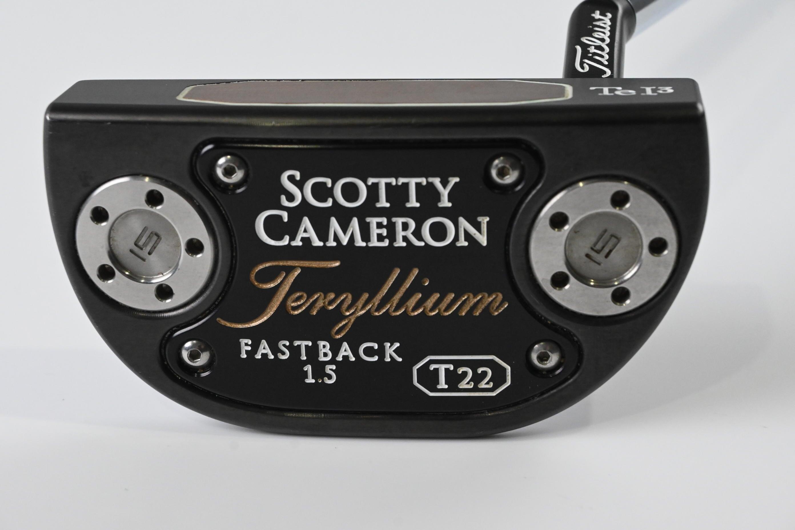 Scotty Cameron Teryllium Limited Release T22 Fastback 1.5 Putter