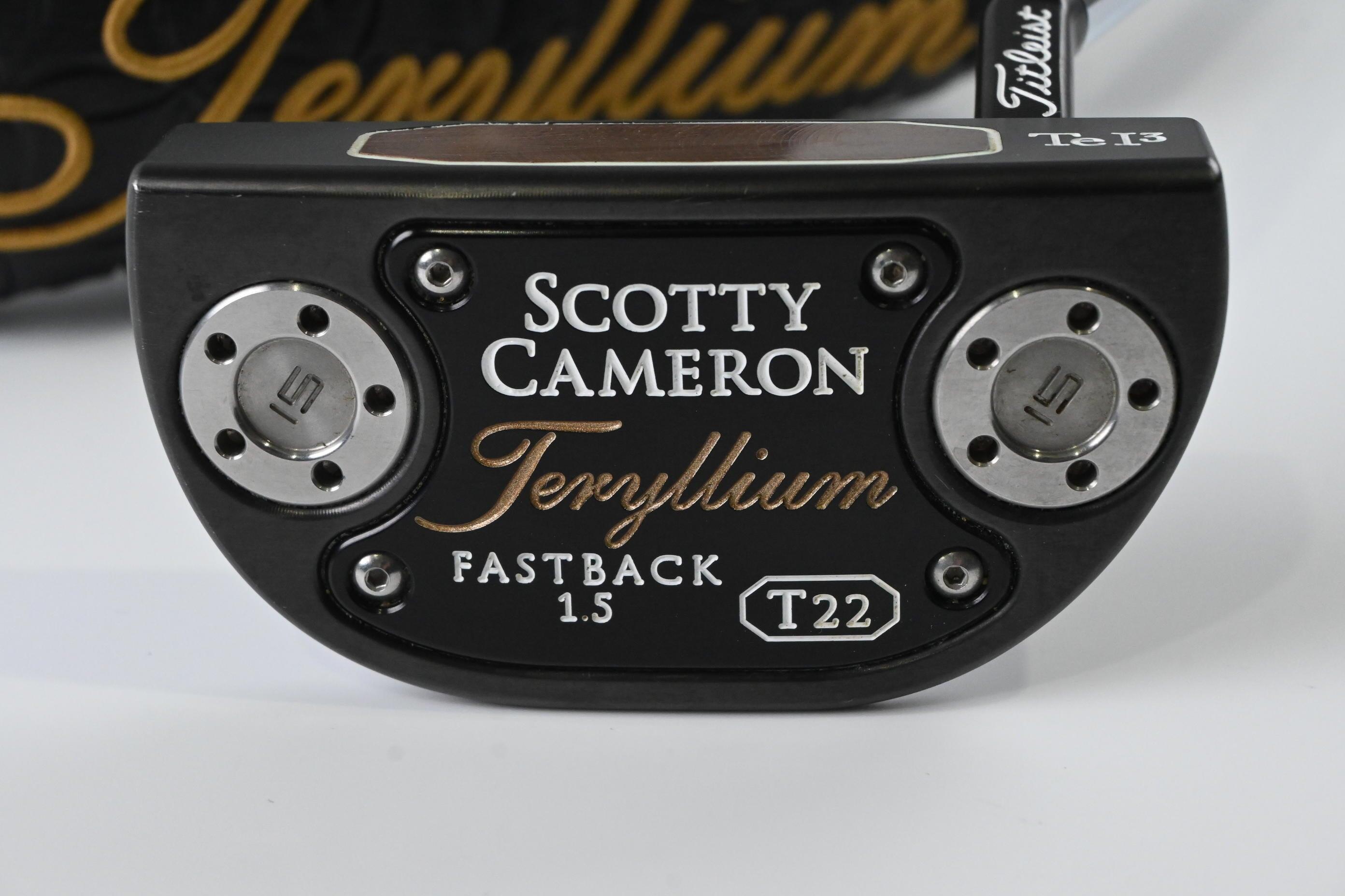 Scotty Cameron Teryllium Limited Release T22 Fastback 1.5 Putter