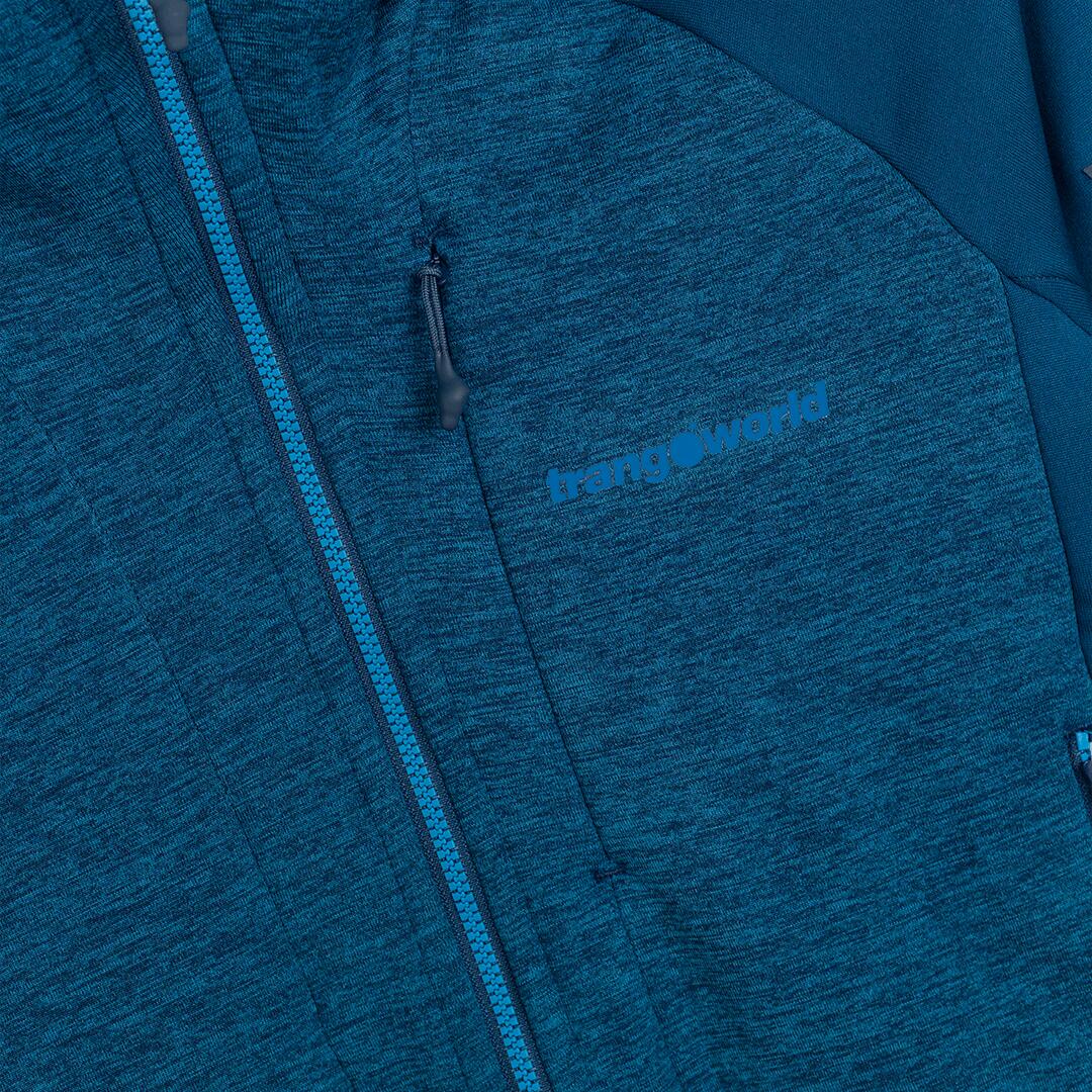 Forro polar para Hombre Trangoworld Cervin Azul/Gris 5/6