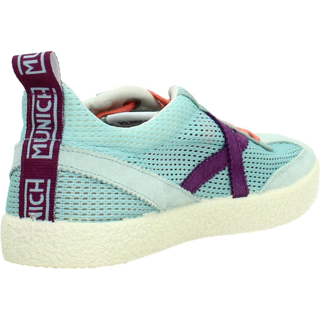 MUNICH VOLATA 108 Sneakers in Mesh Traspirante Turchese 3/5