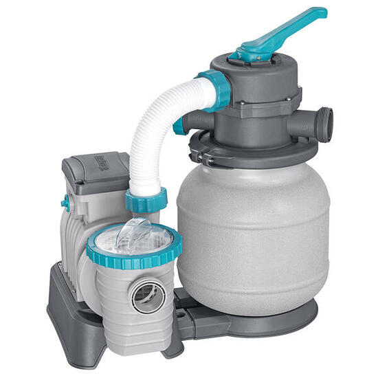 Bestway Pompe de filtration à sable pour piscine hors sol 6 056 L
