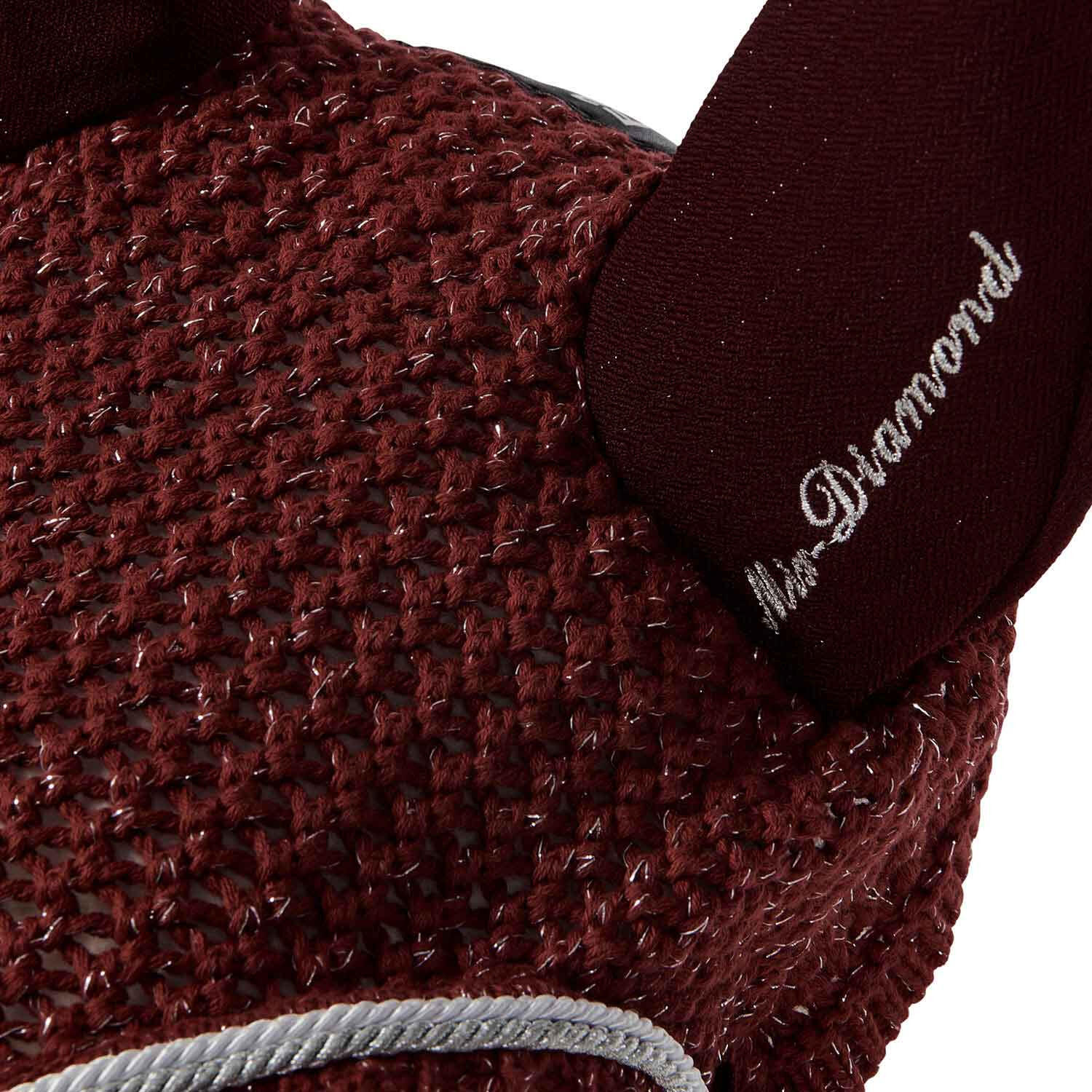 Baumwollmütze für damen mit cordura und strasssteinen 5/5