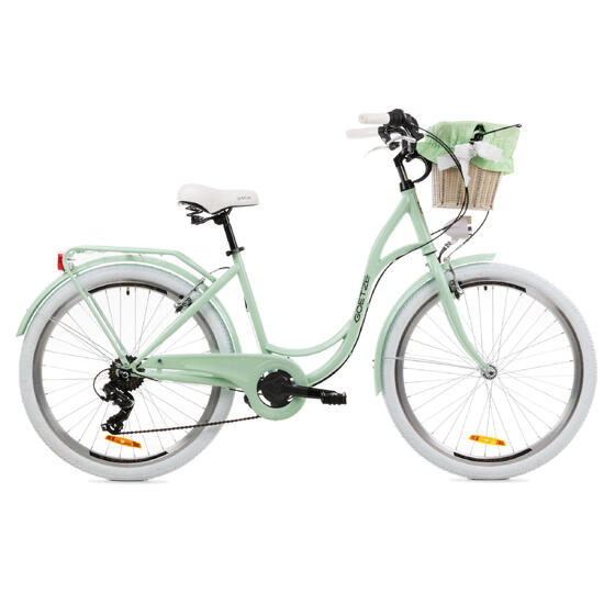 Rower miejski GOETZE Mood 24 Newline 6B Shimano, kosz