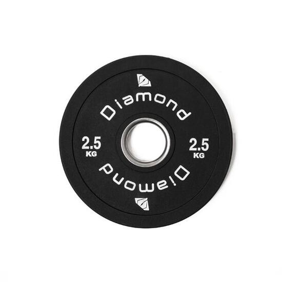 Diamond【Disco Olimpico Multipresa Professionale TPU 4 Maniglie】Pesi Gommati